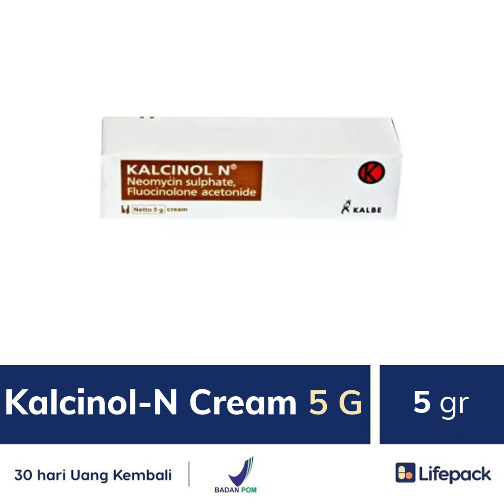 Kalcinol-N Cream 5 G - Lifepack.id