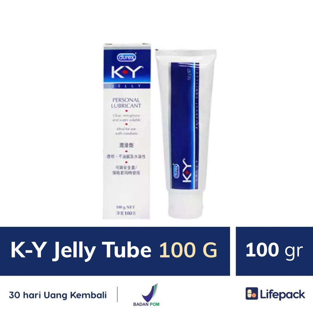 K-Y Jelly Tube 100 G - Lifepack.id