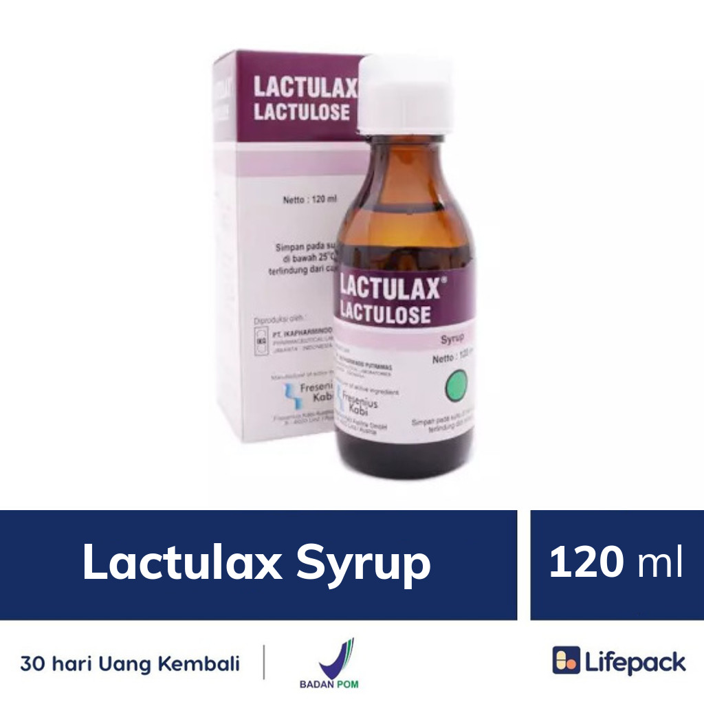 Lactulax Syrup - Lifepack.id