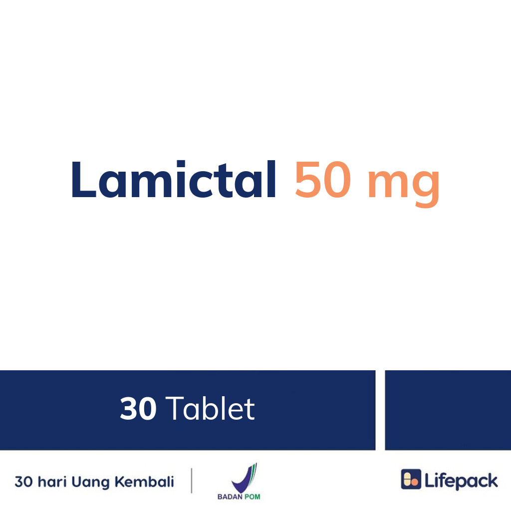 Lamictal 50 mg - Lifepack.id