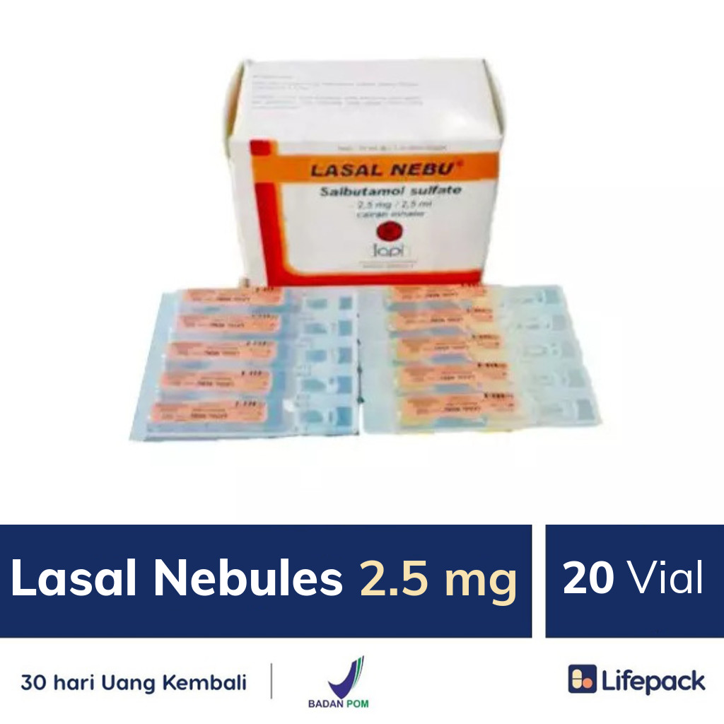 Lasal Nebules 2.5 mg - Lifepack.id