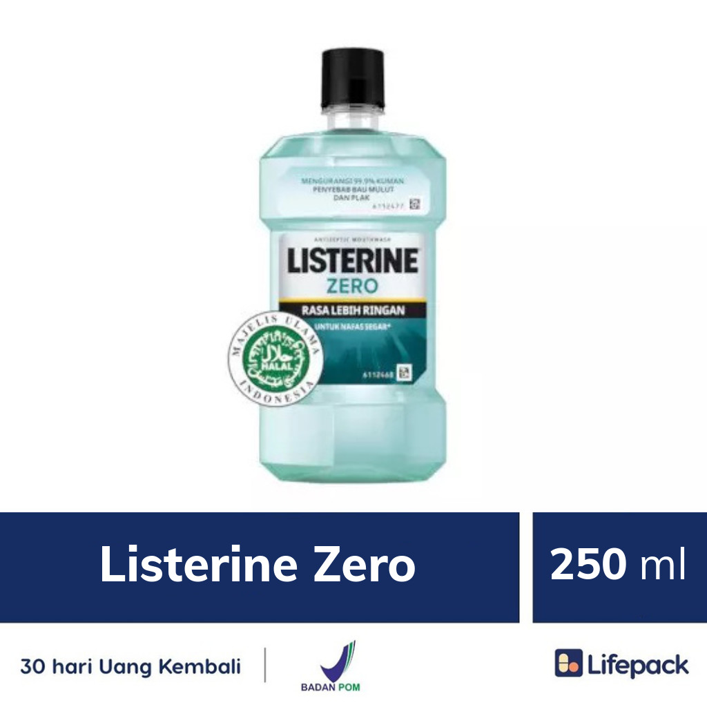 Listerine Zero - Lifepack.id