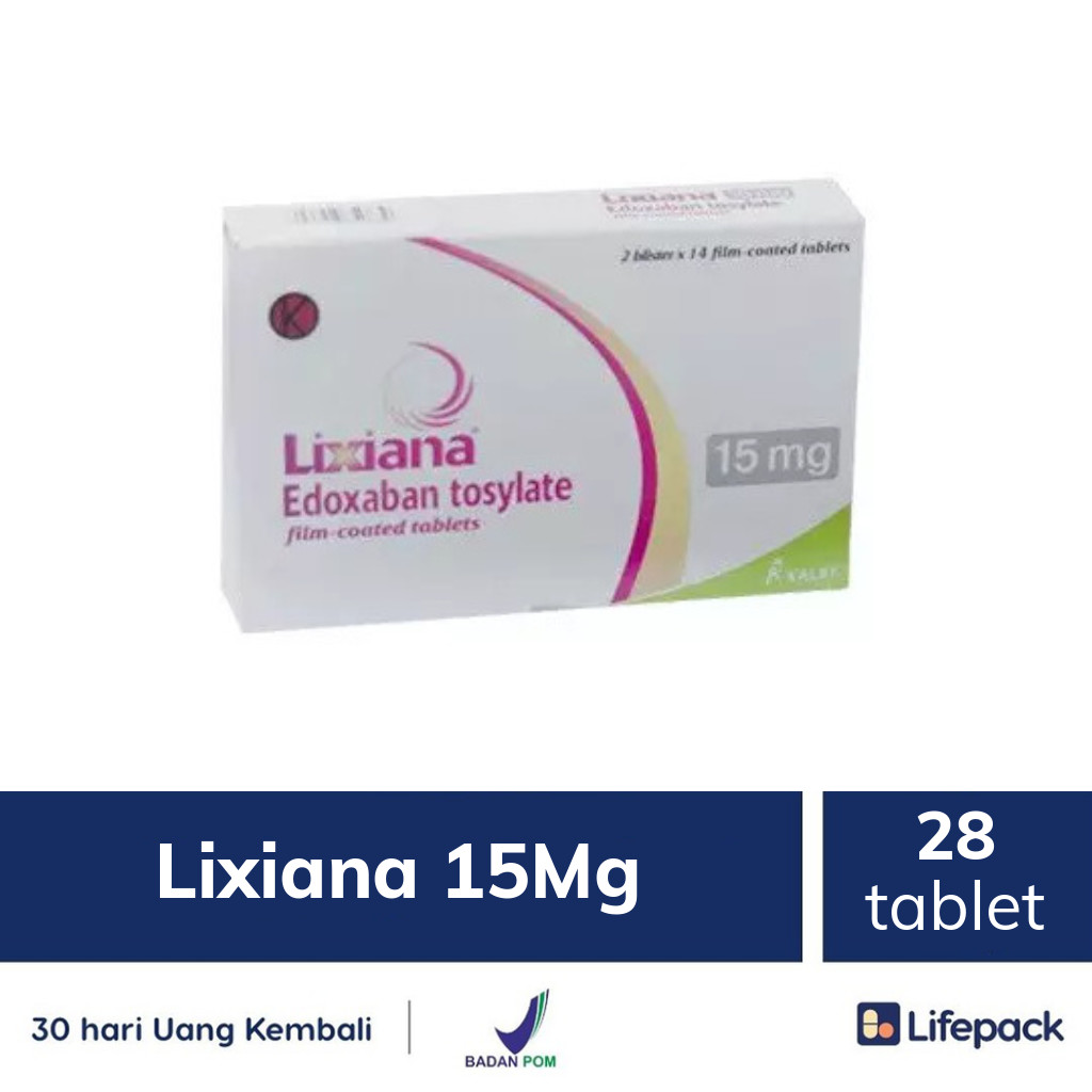 Lixiana 15Mg - Lifepack.id