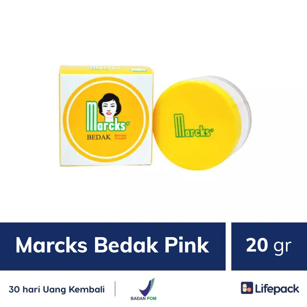 Marcks Bedak Pink - Lifepack.id