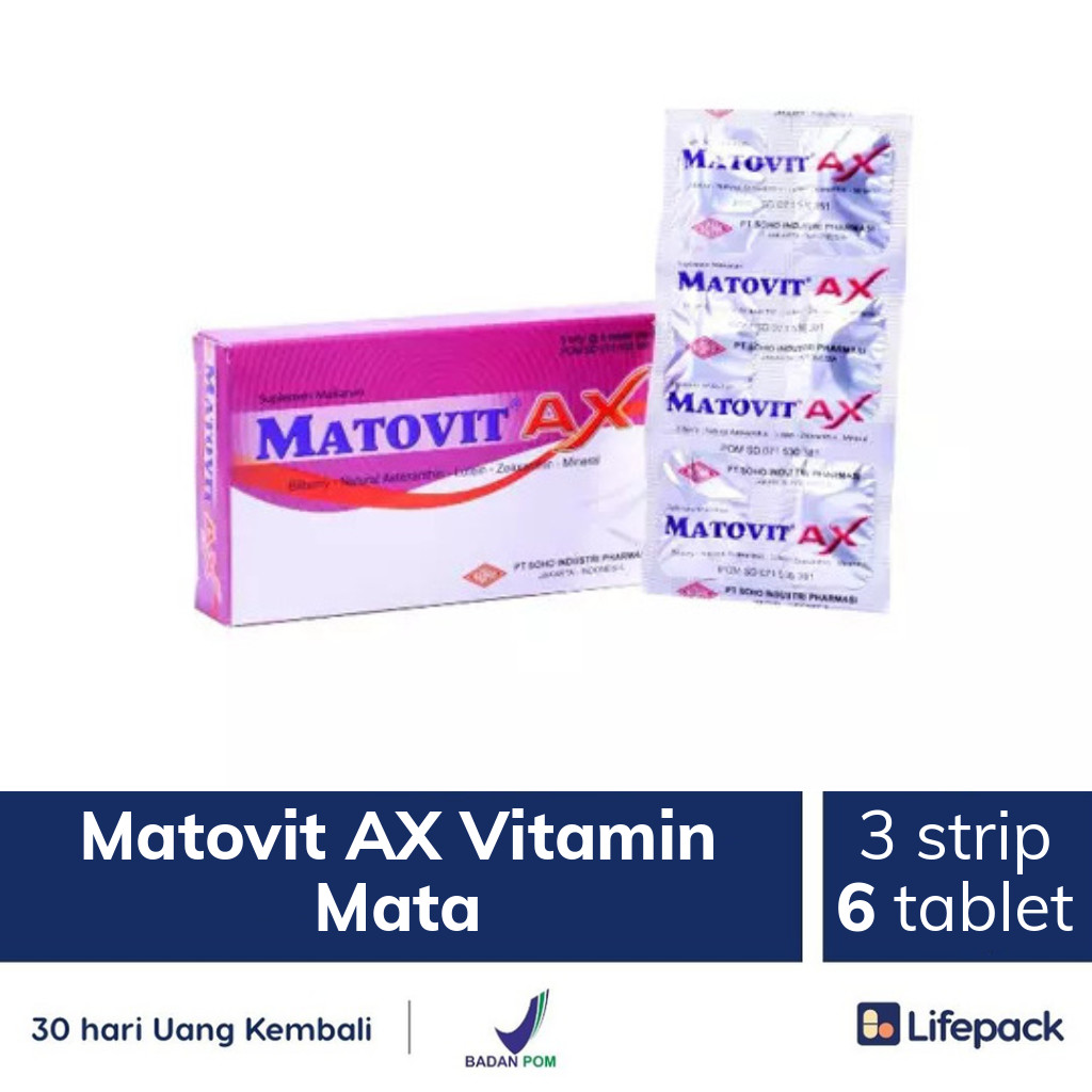 Matovit AX Vitamin Mata - Lifepack.id