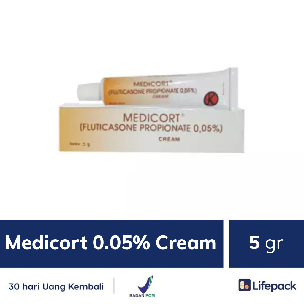 Medicort 0.05% Cream - Lifepack.id
