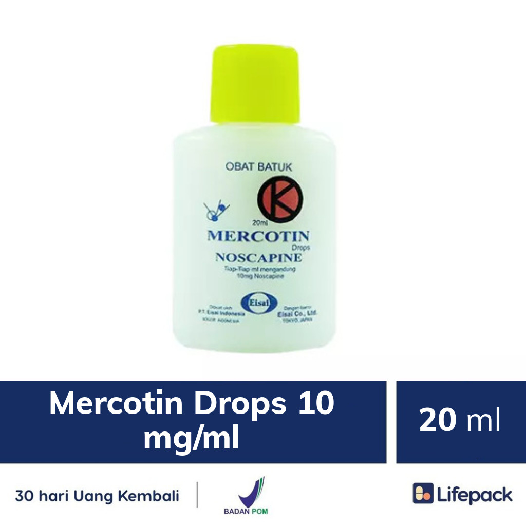 Mercotin Drops 10 mg/ml - Lifepack.id