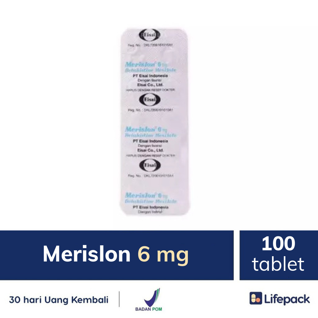 Merislon 6 mg - Lifepack.id