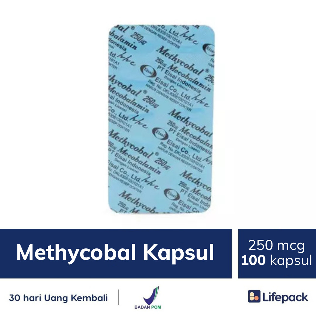 Methycobal Kapsul - Lifepack.id