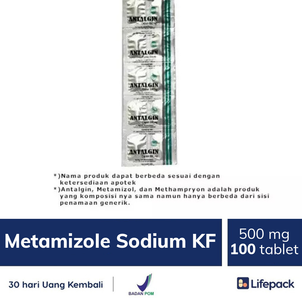 Metamizole Sodium KF - Lifepack.id