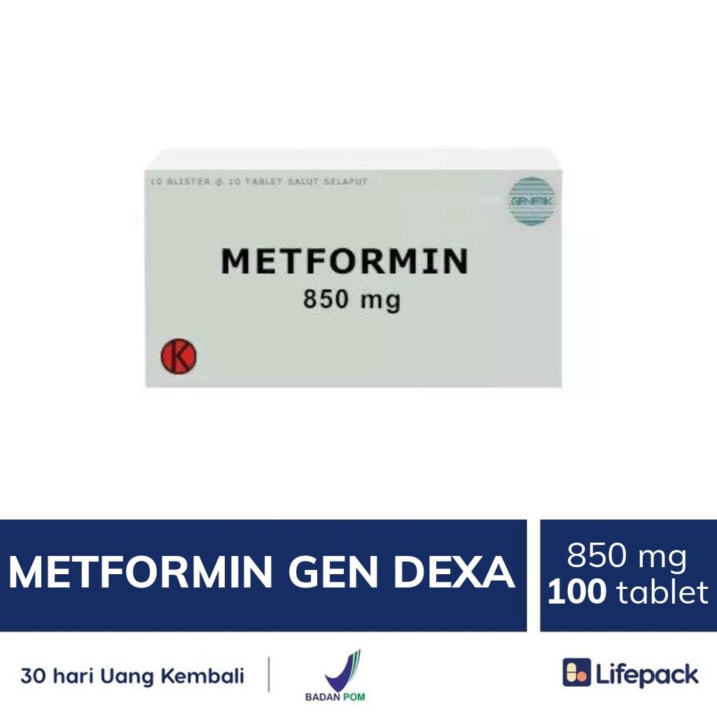 METFORMIN GEN DEXA - Lifepack.id