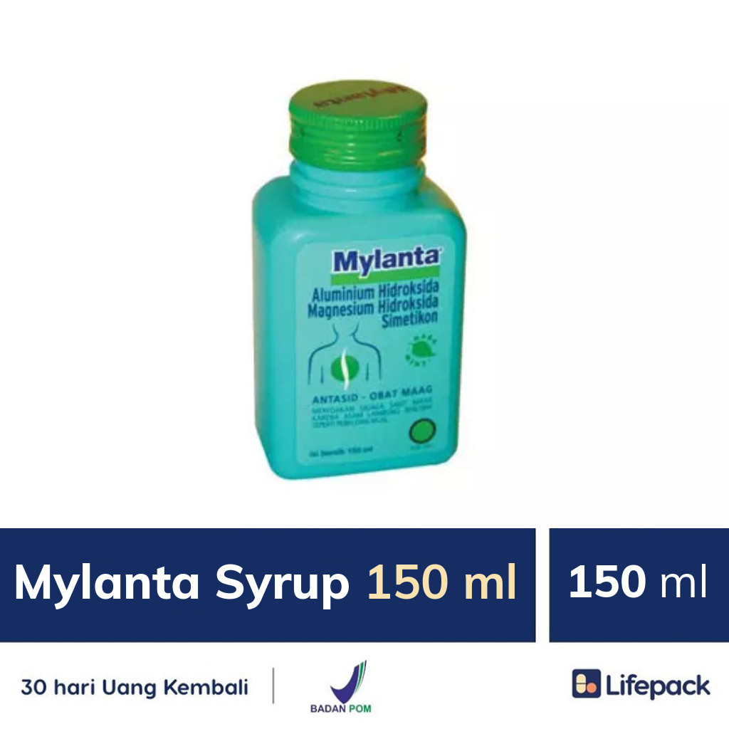 Mylanta Syrup 150 ml - Lifepack.id