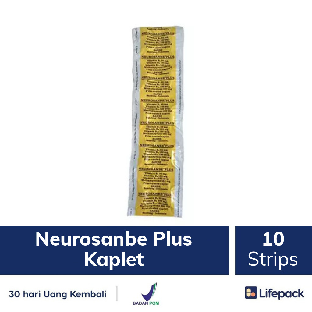 Neurosanbe Plus Kaplet - Lifepack.id