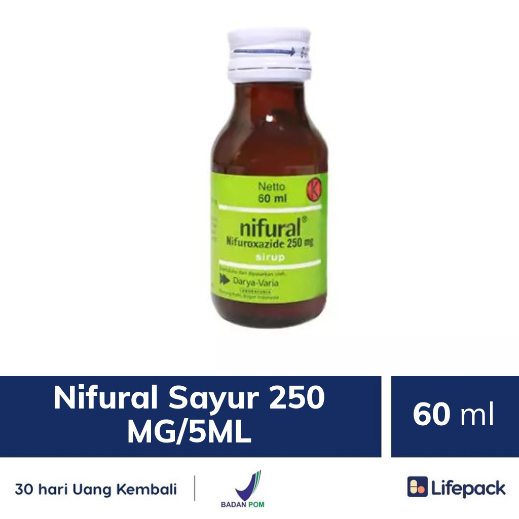 Nifural Sayur 250 MG/5ML - Lifepack.id