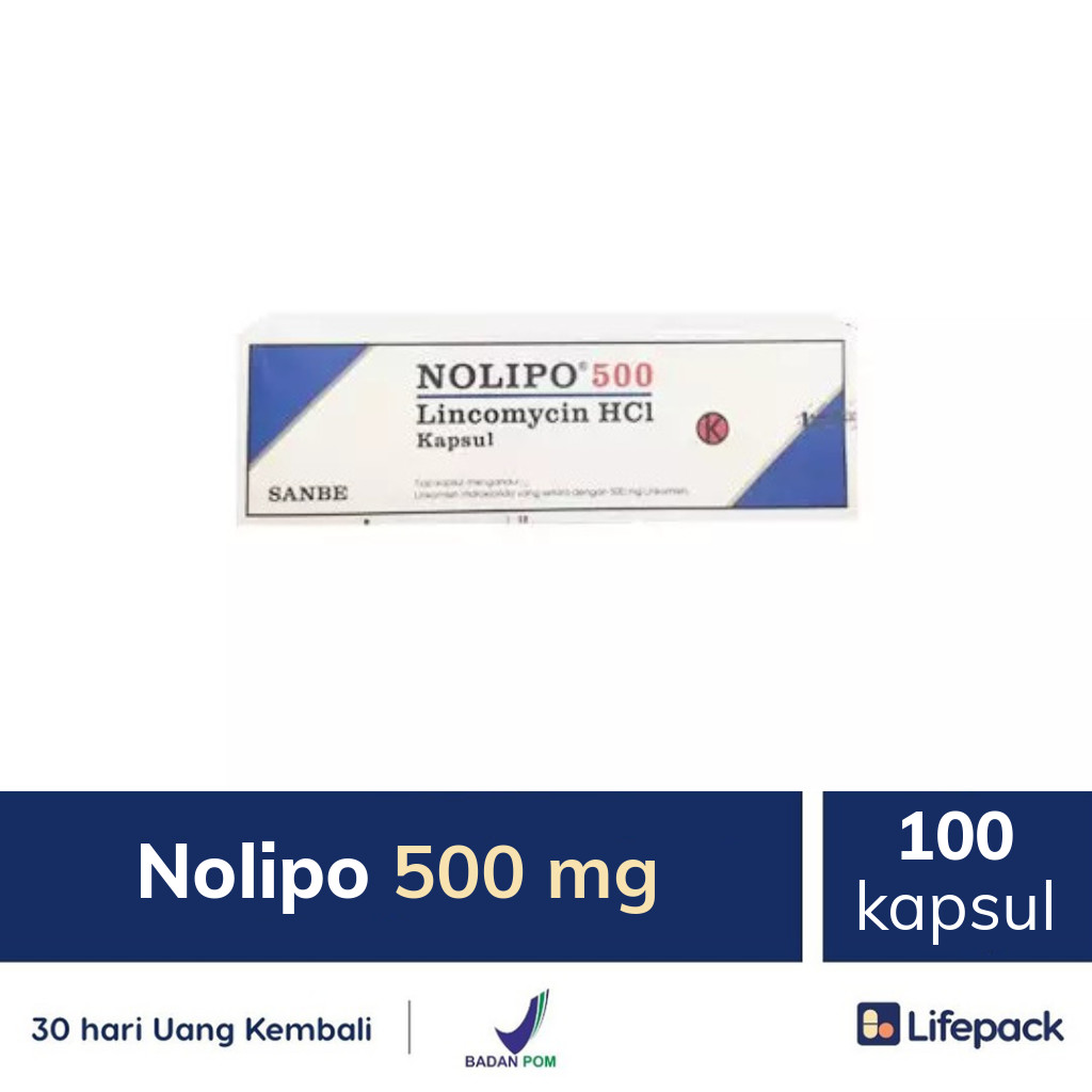 Nolipo 500 mg - Lifepack.id