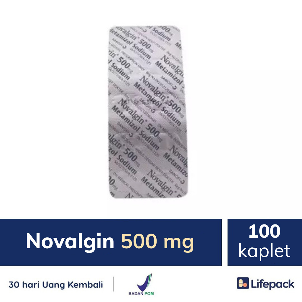 Novalgin 500 mg - Lifepack.id