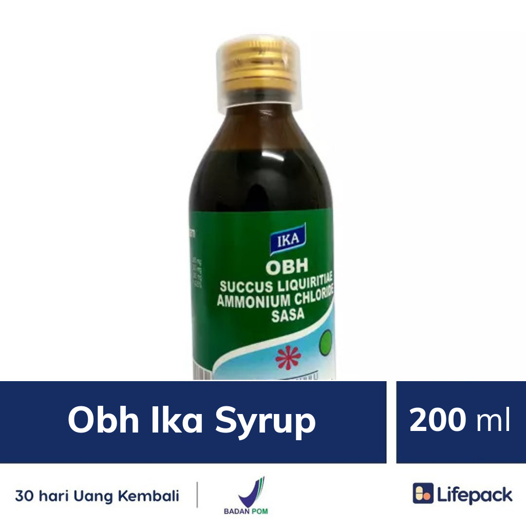 Obh Ika Syrup - Lifepack.id