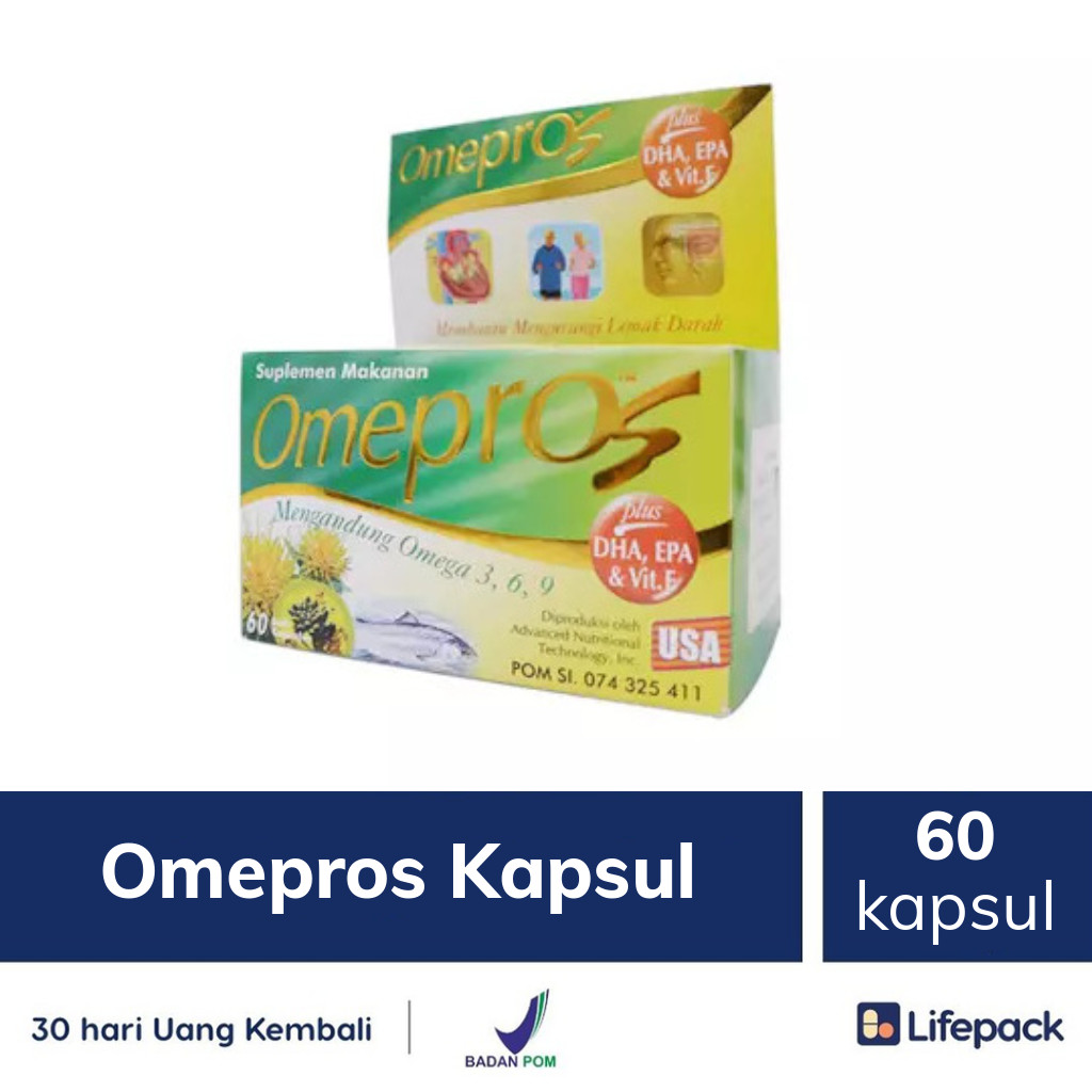 Omepros Kapsul - Lifepack.id