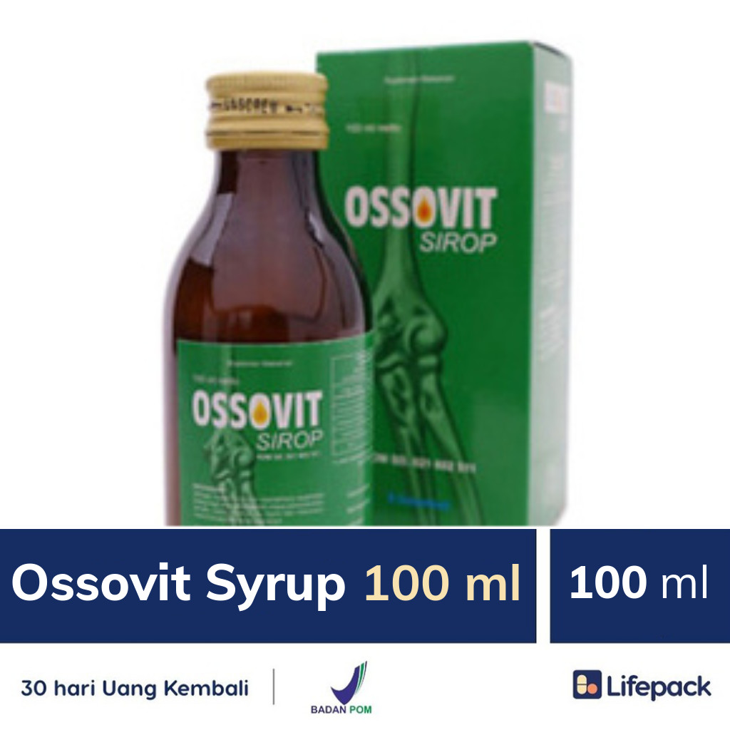 Ossovit Syrup 100 ml - Lifepack.id