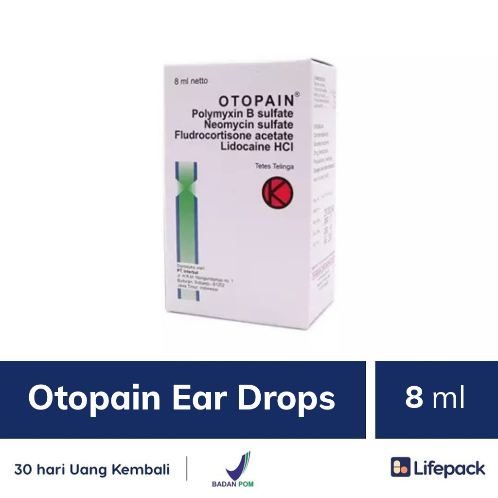 Otopain Ear Drops - Lifepack.id