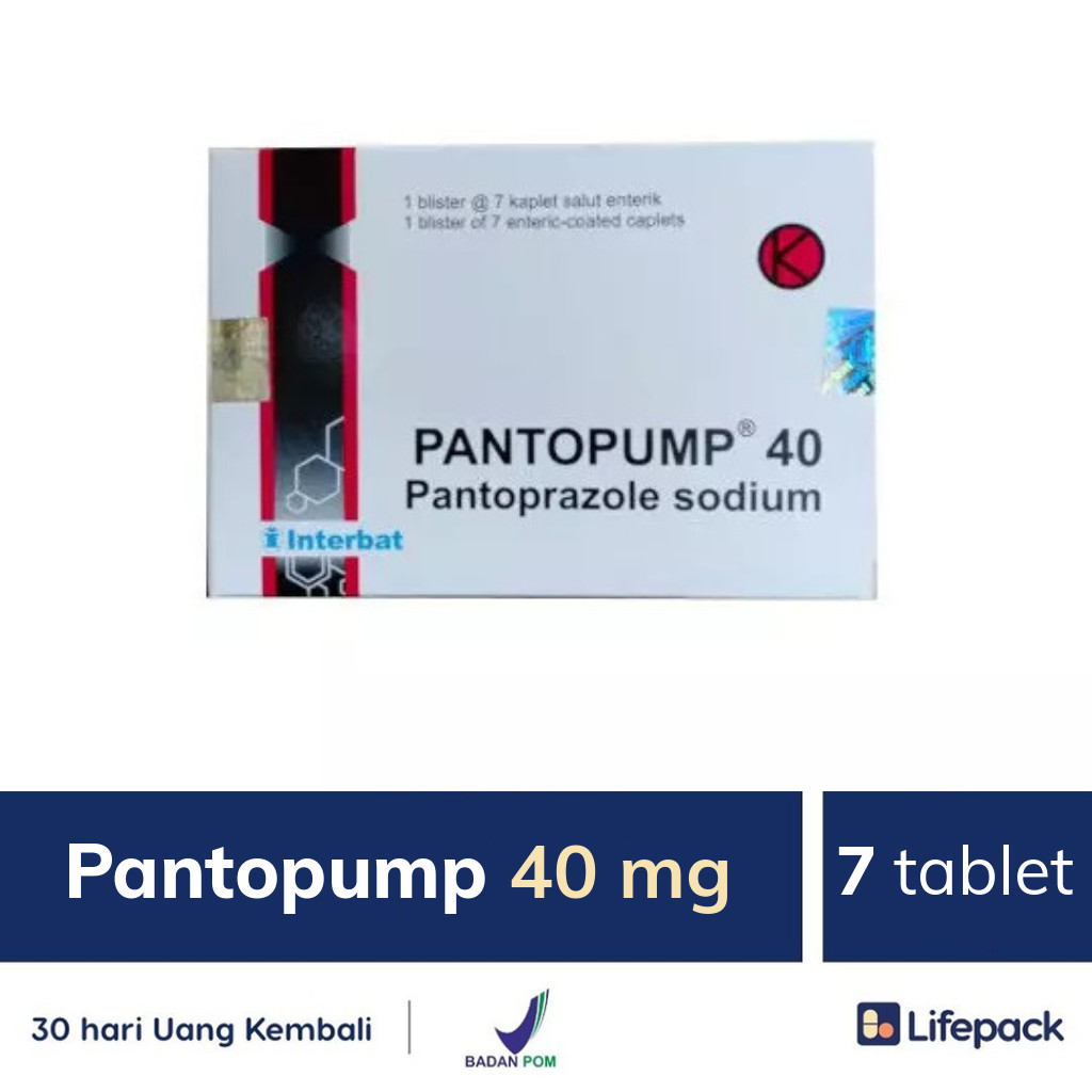 Pantopump 40 mg - Lifepack.id