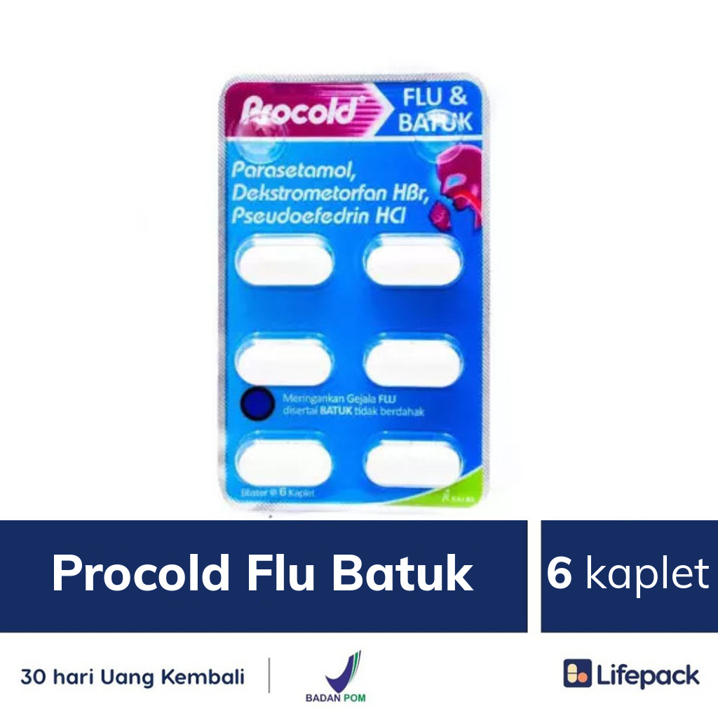 Procold Flu Batuk - Lifepack.id