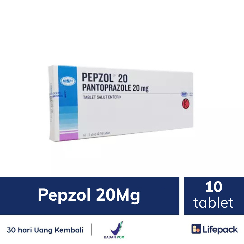 Pepzol 20Mg - Lifepack.id