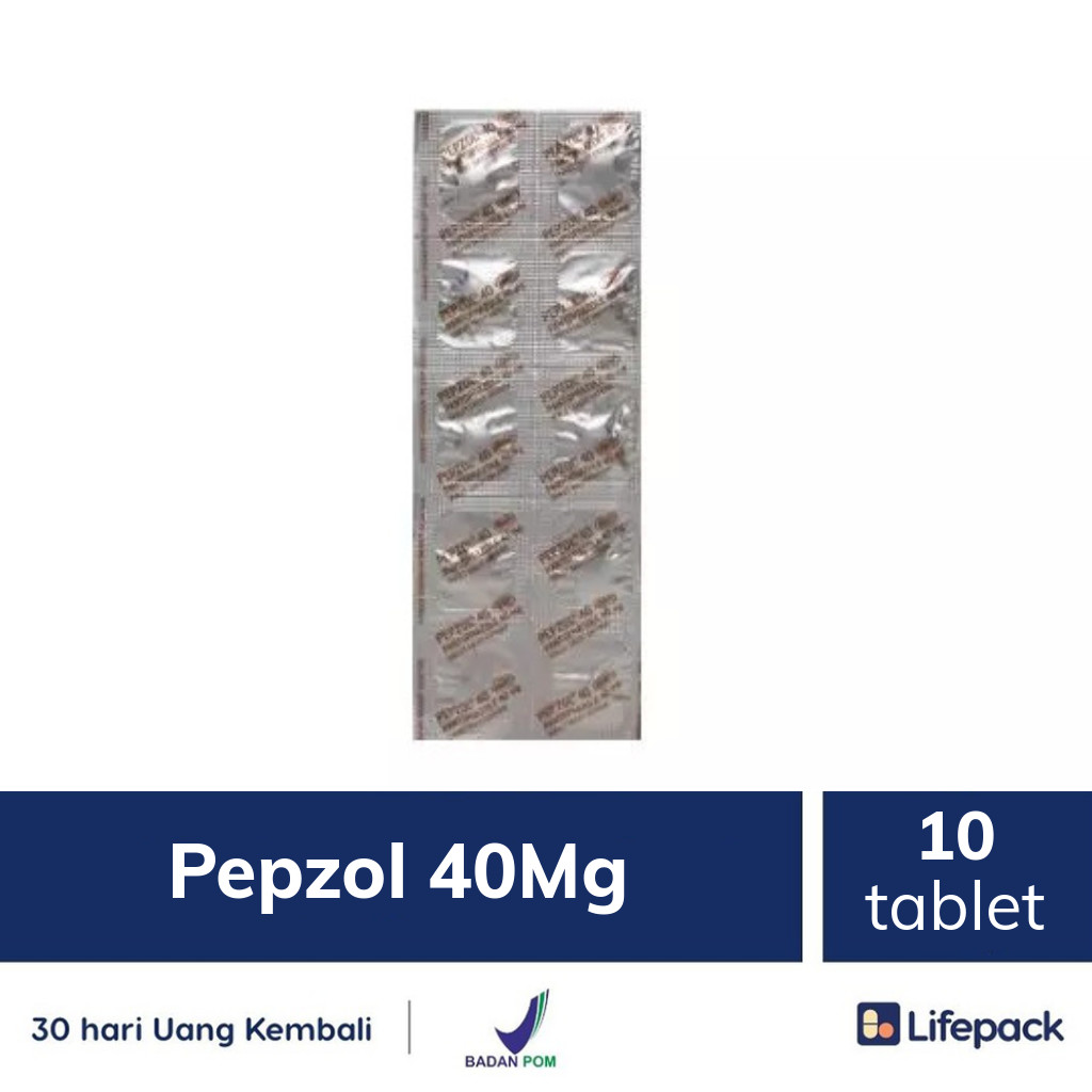 Pepzol 40Mg - Lifepack.id