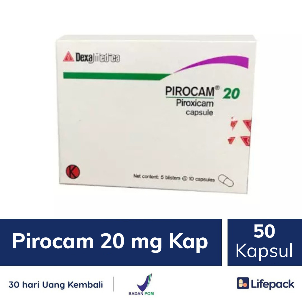 Pirocam 20 mg Kap - Lifepack.id