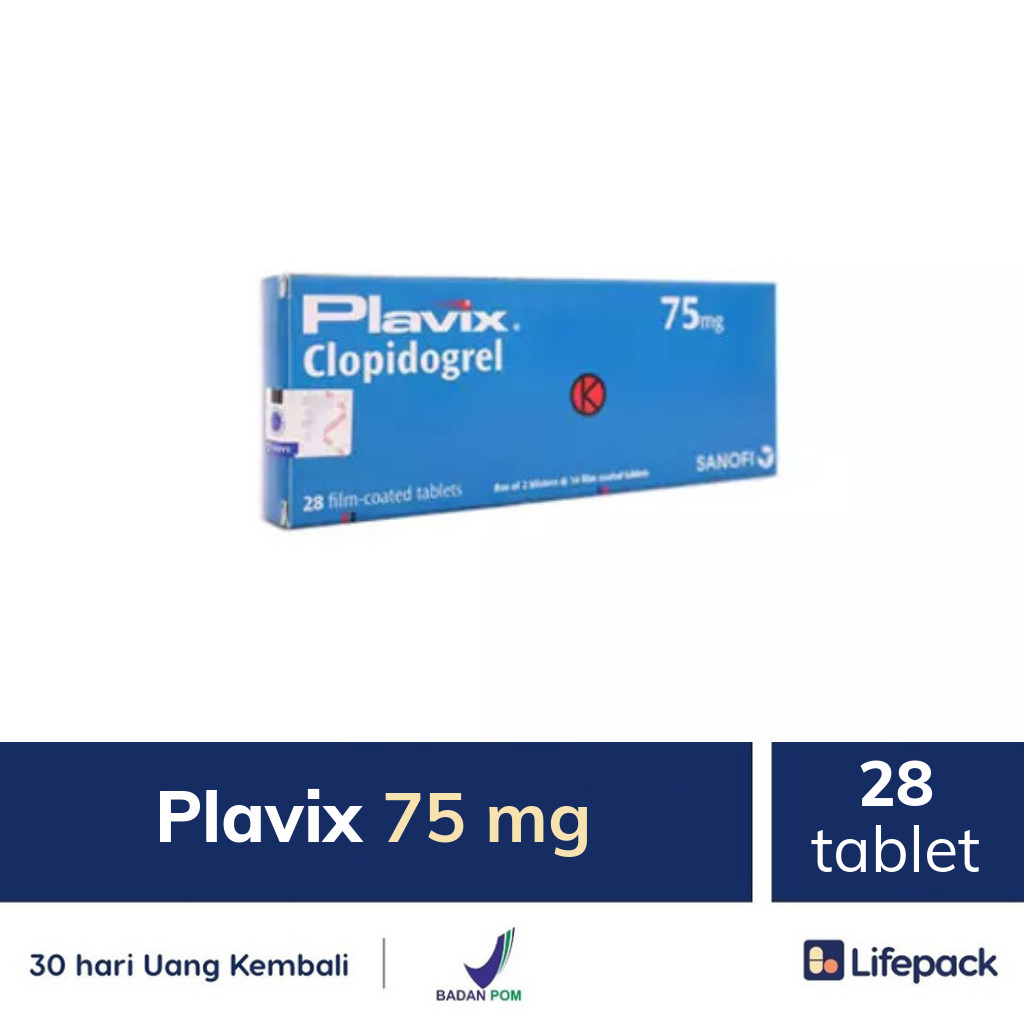 Plavix 75 mg - Lifepack.id