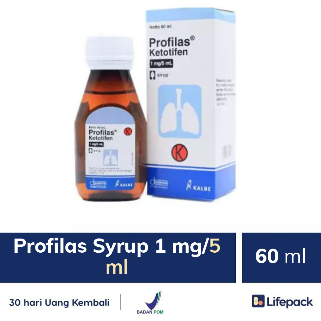 Profilas Syrup 1 mg/5 ml - Lifepack.id