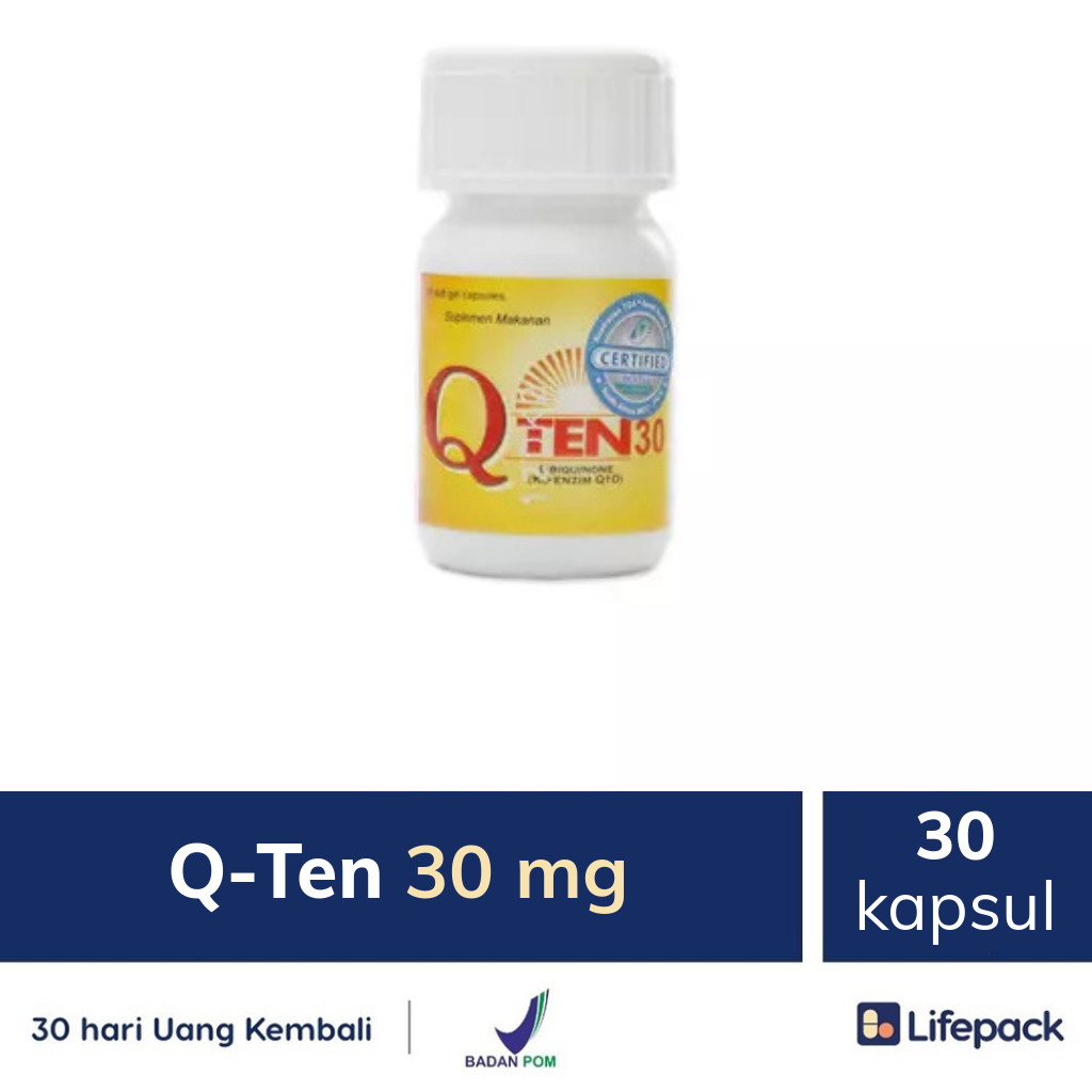 Q-Ten 30 mg - Lifepack.id