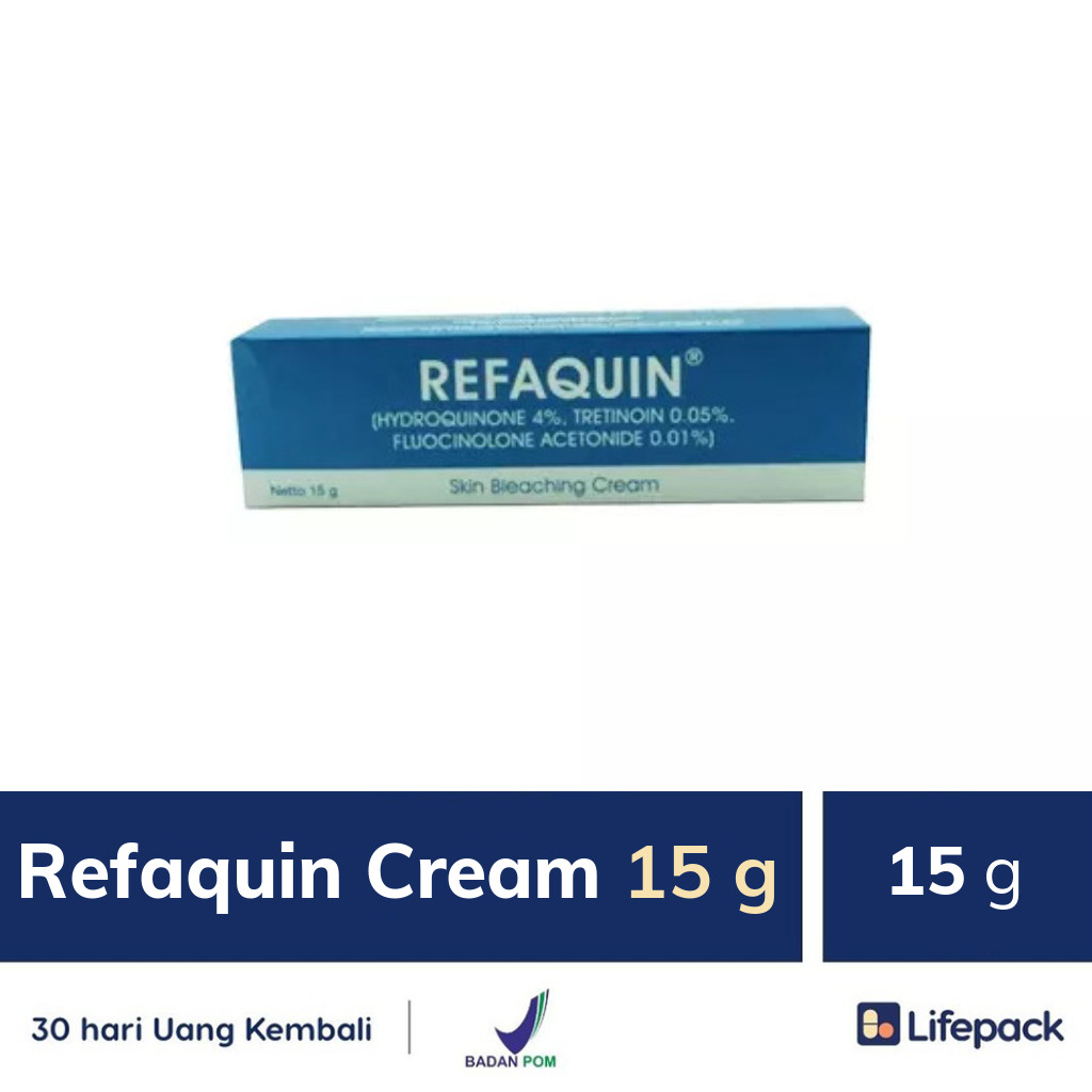 Refaquin Cream 15 g - Lifepack.id