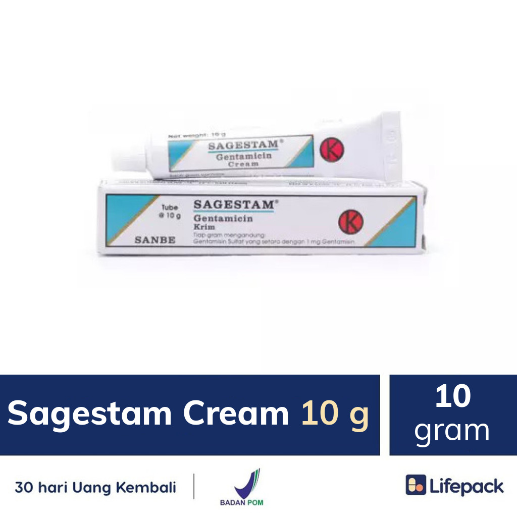Sagestam Cream 10 g - Lifepack.id