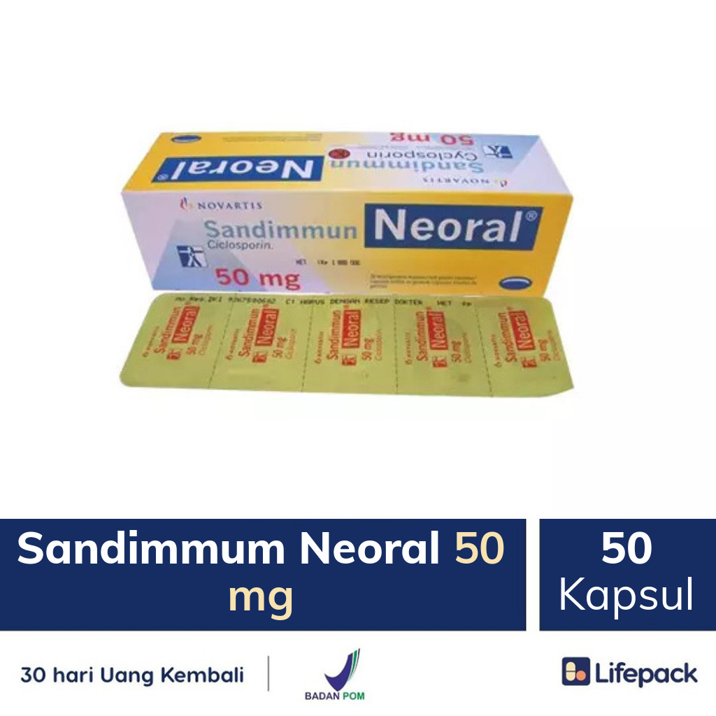 Sandimmum Neoral 50 mg - Lifepack.id