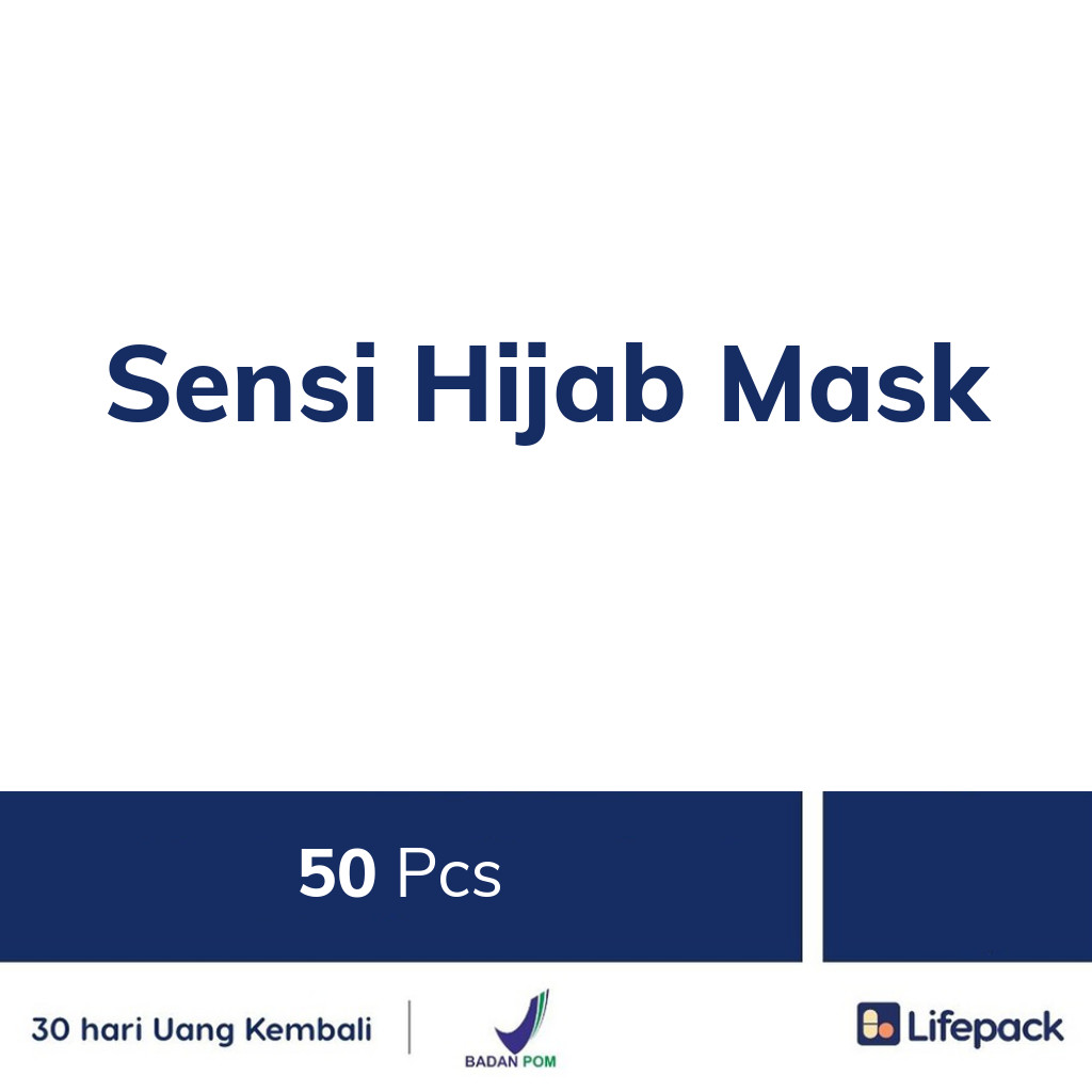 Sensi Hijab Mask - Lifepack.id