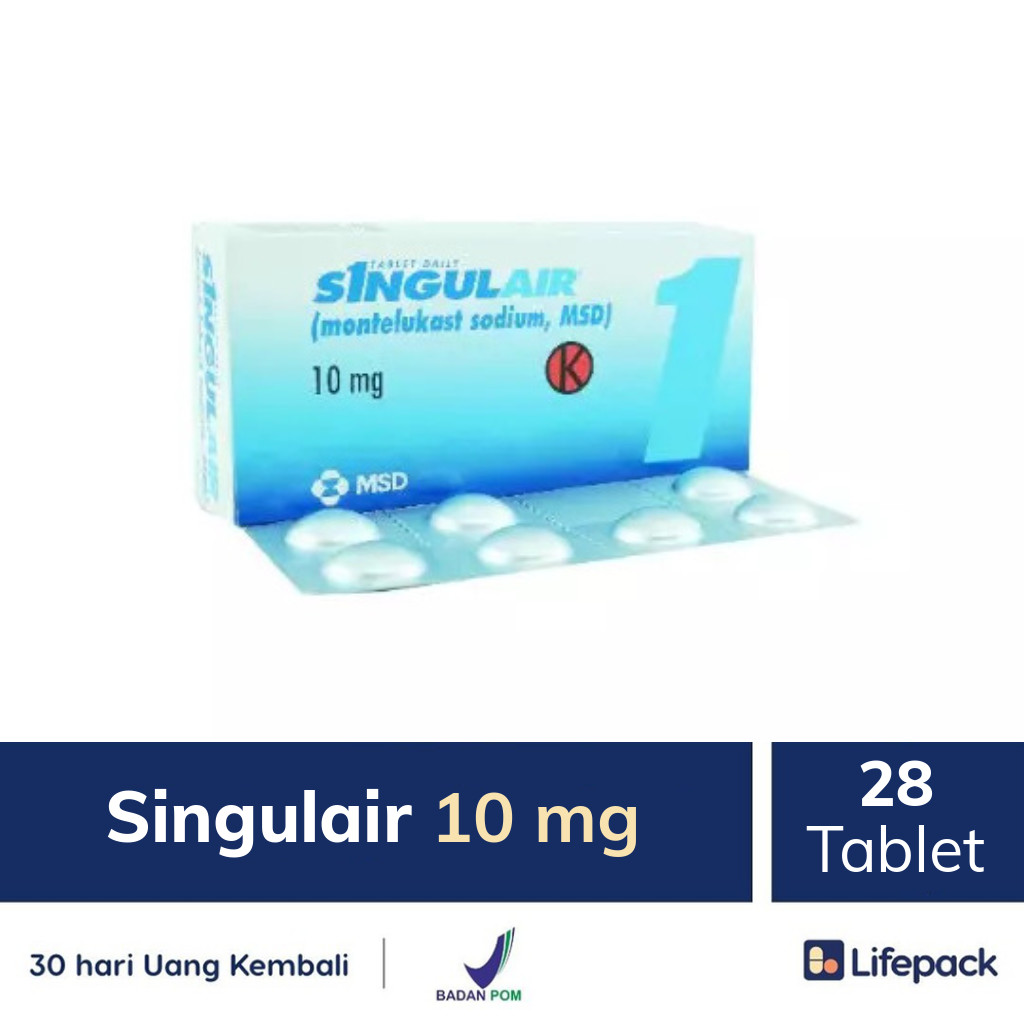 Singulair 10 mg - Lifepack.id
