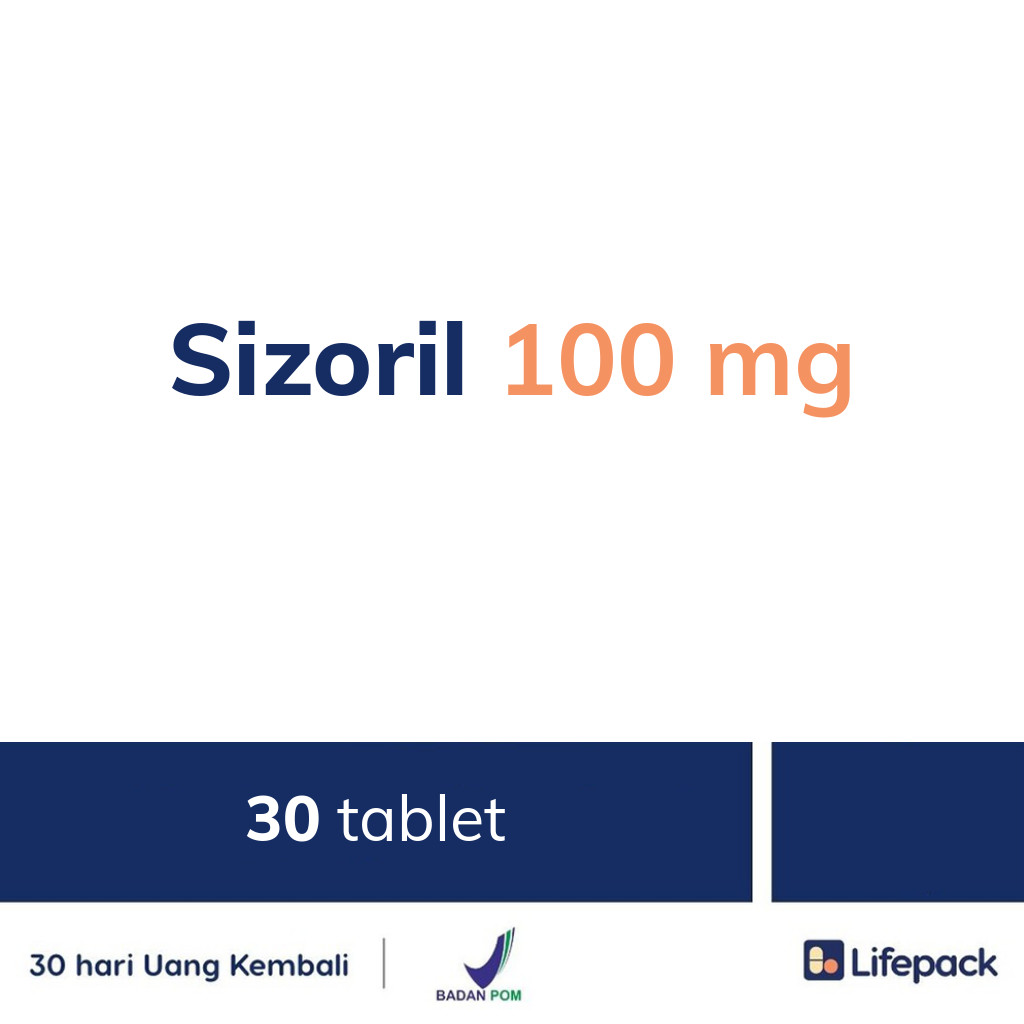 Sizoril 100 mg - Lifepack.id