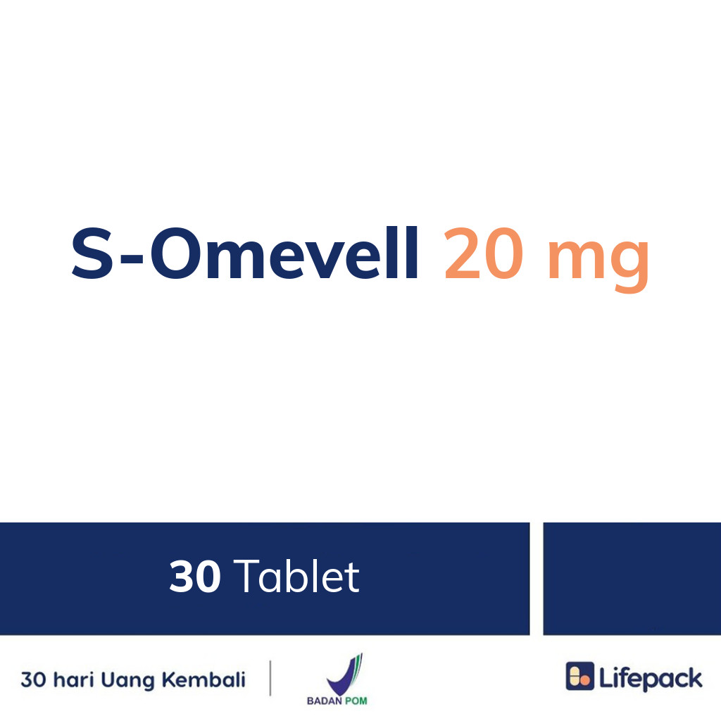 S-Omevell 20 mg - Lifepack.id