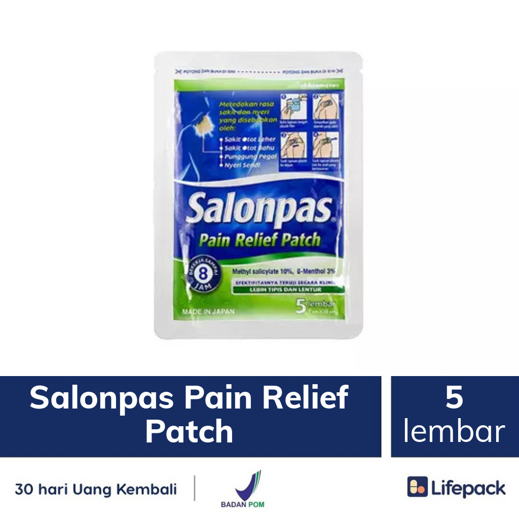 Salonpas Pain Relief Patch - Lifepack.id