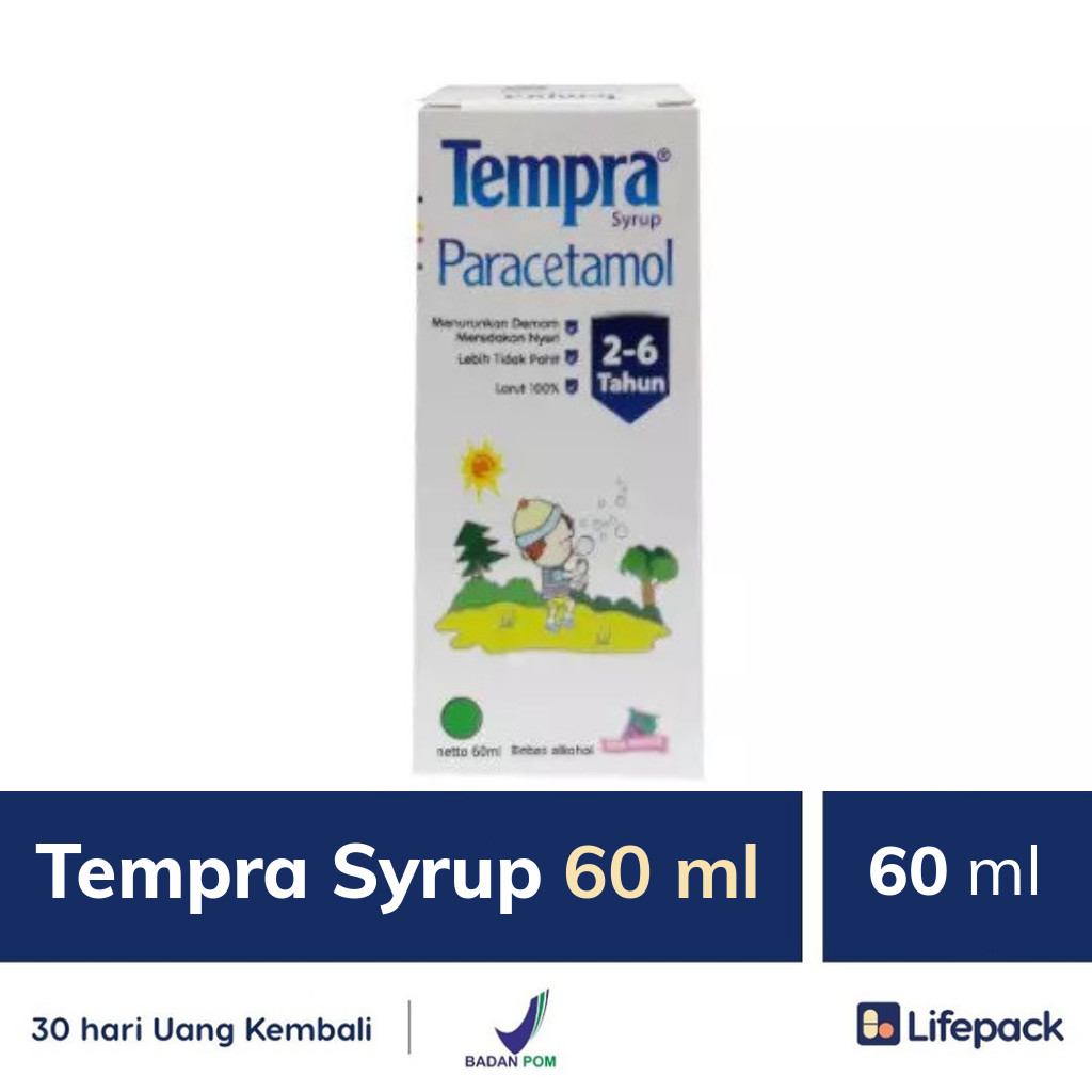 Tempra Syrup 60 ml - Lifepack.id