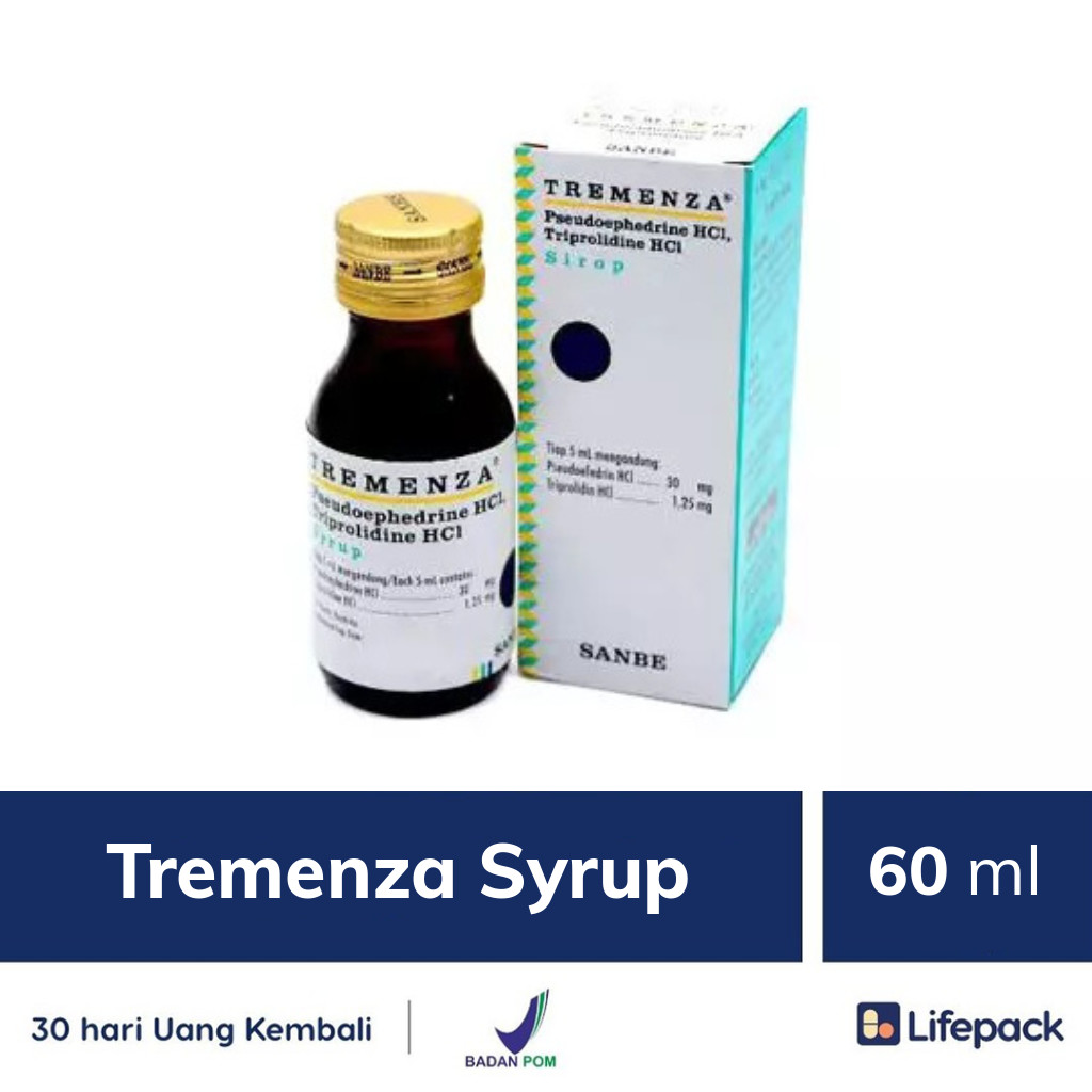 Tremenza Syrup - Lifepack.id