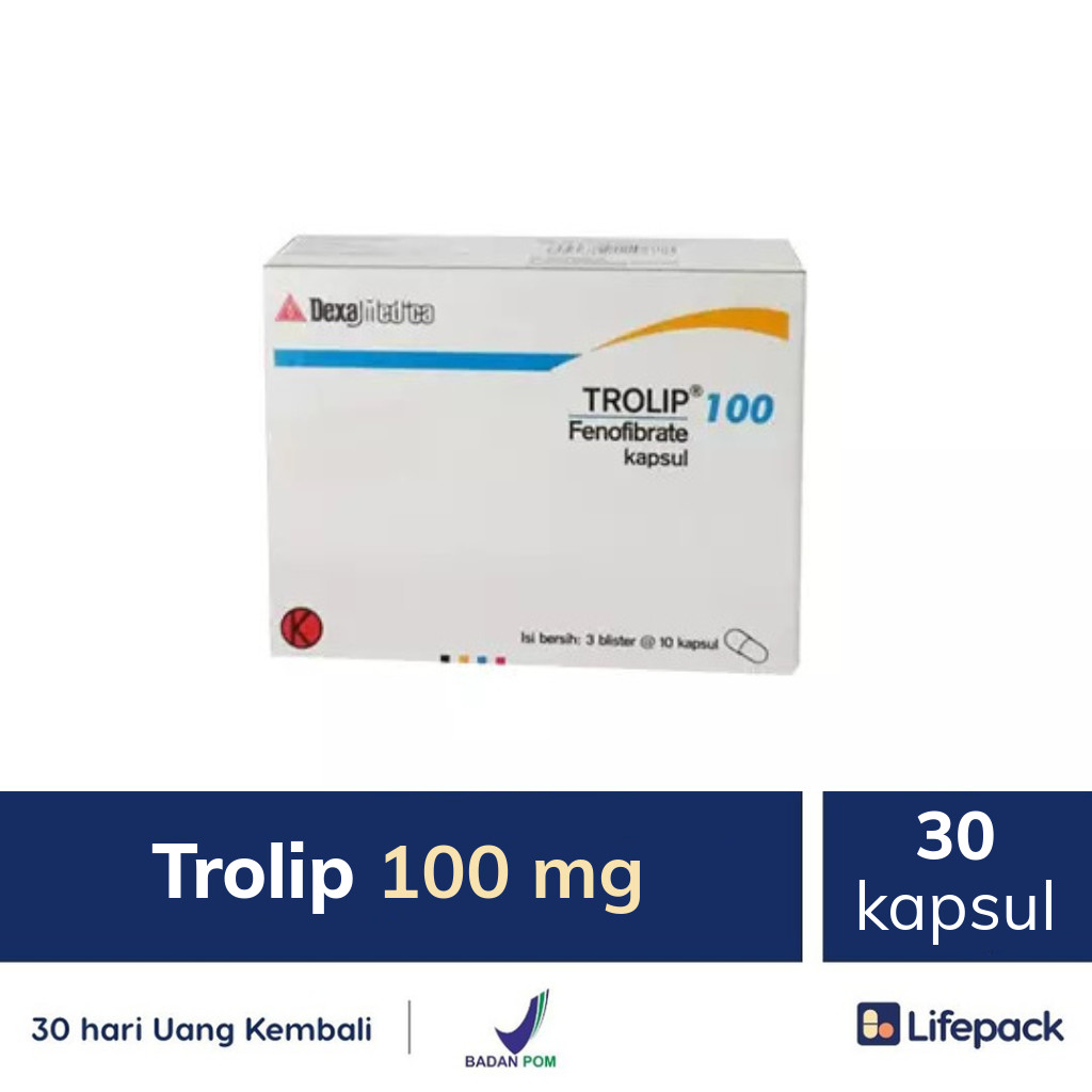 Trolip 100 mg - Lifepack.id