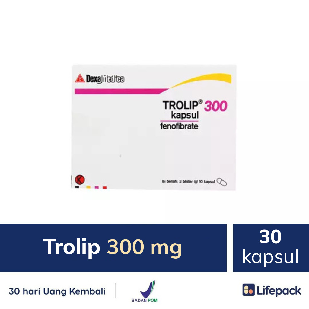 Trolip 300 mg - Lifepack.id