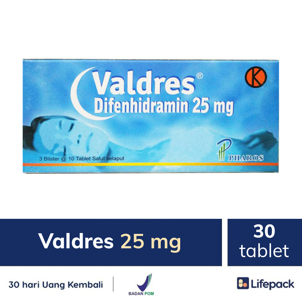 Valdres 25 mg - Lifepack.id