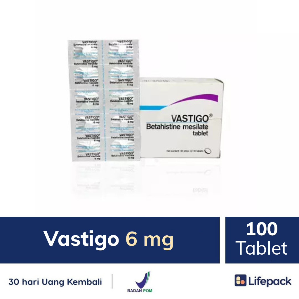 Vastigo 6 mg - Lifepack.id