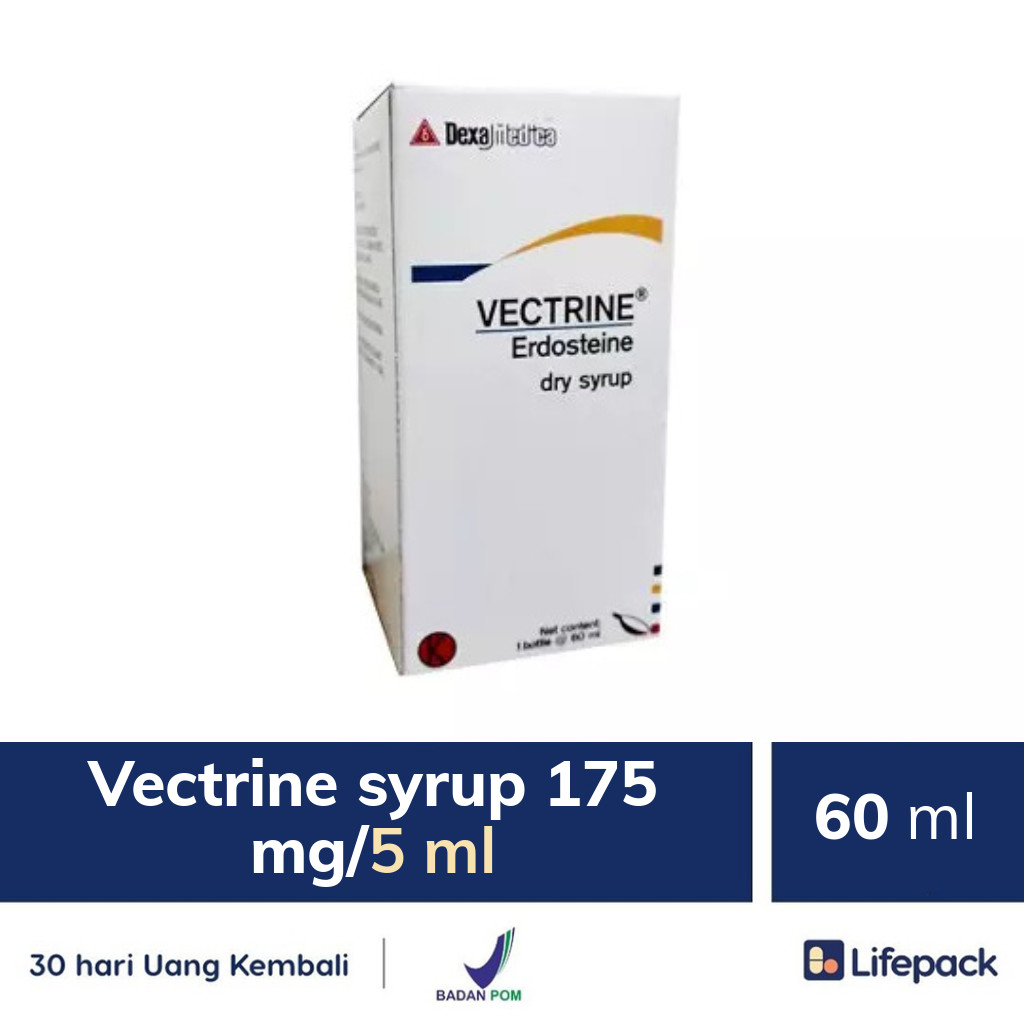 Vectrine syrup 175 mg/5 ml - Lifepack.id