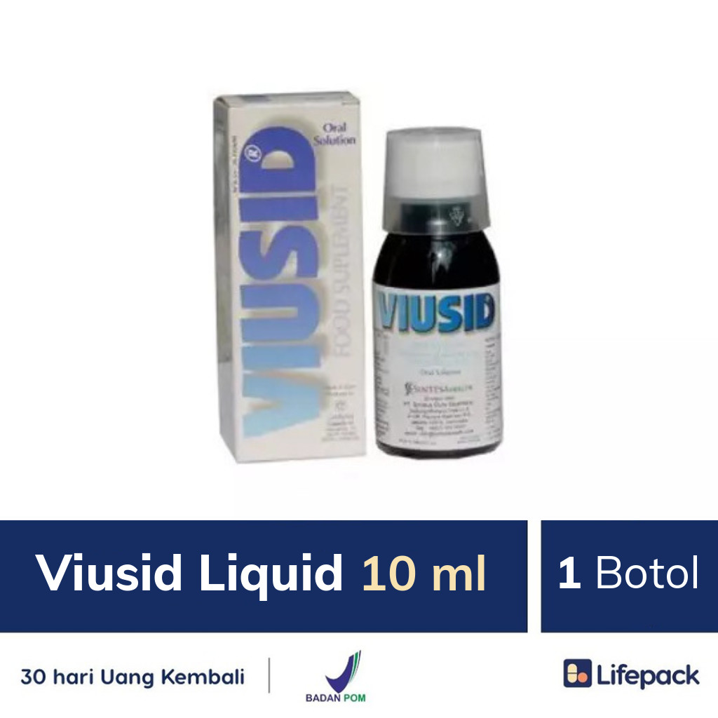 Viusid Liquid 10 ml - Lifepack.id